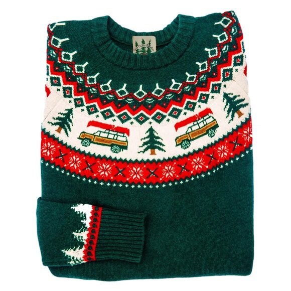 NWT Kiel James Patrick Unisex Griswold Christmas Wool Pullover Sweater XS - Picture 6 of 10